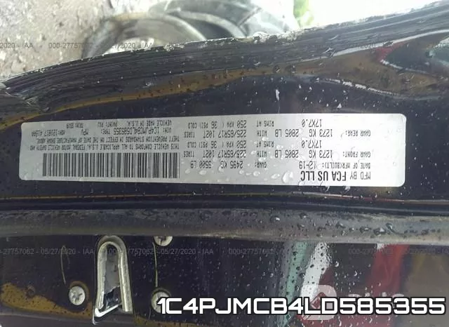 1C4PJMCB4LD585355 фото 10