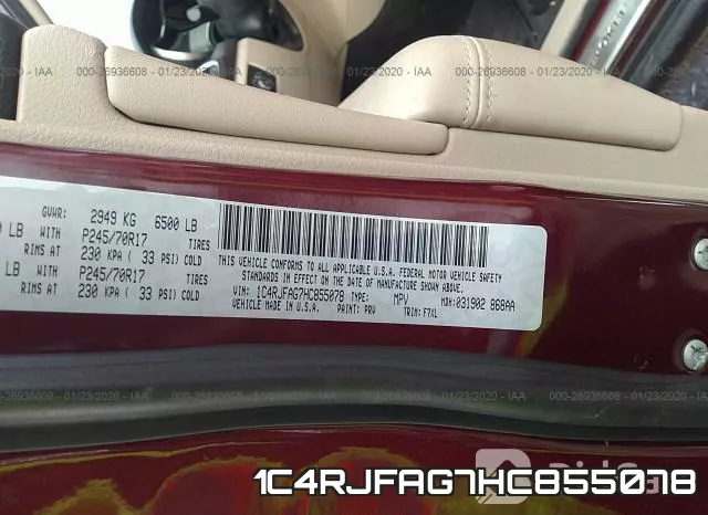 1C4RJFAG7HC855078 фото 10