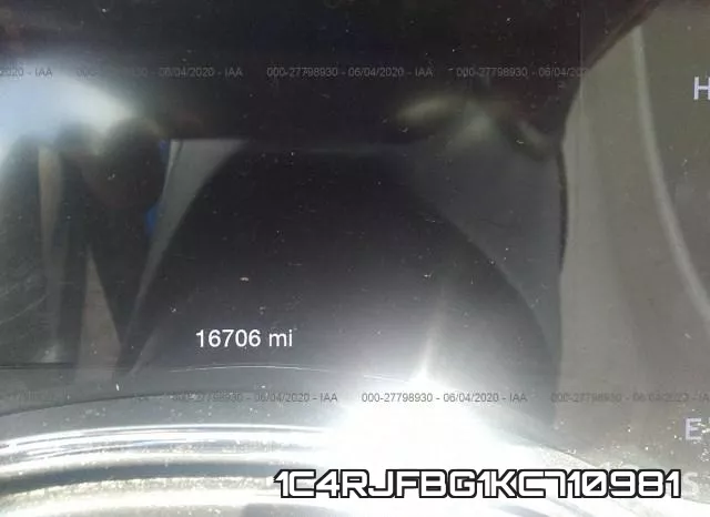 1C4RJFBG1KC710981 фото 8