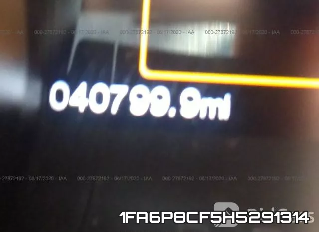 1FA6P8CF5H5291314 фото 8