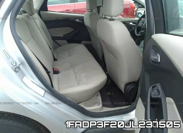 1FADP3F20JL237505 фото 9