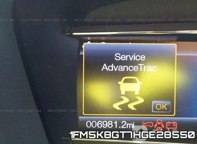 1FM5K8GT7HGE28550 фото 8