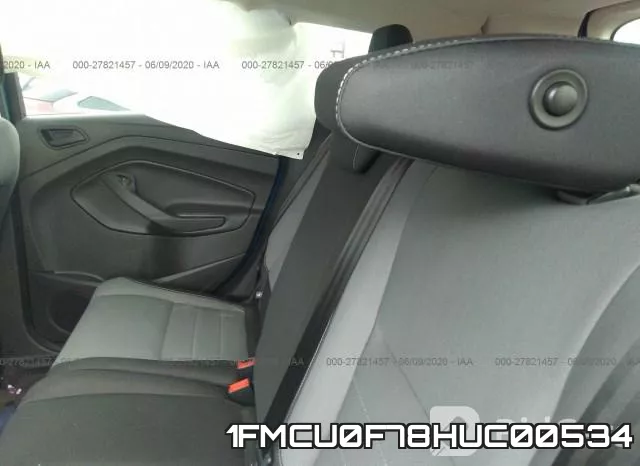 1FMCU0F78HUC00534 фото 9