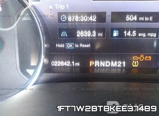 1FT7W2BT8KEE37489 фото 8