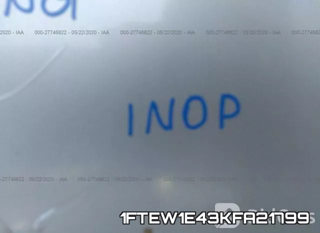 1FTEW1E43KFA21799 фото 8