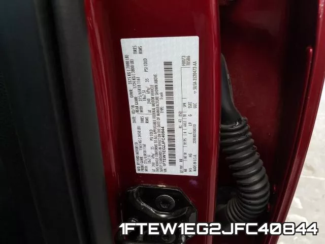 1FTEW1EG2JFC40844 фото 2
