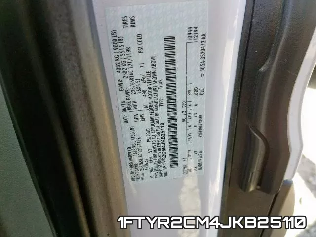 1FTYR2CM4JKB25110 фото 2