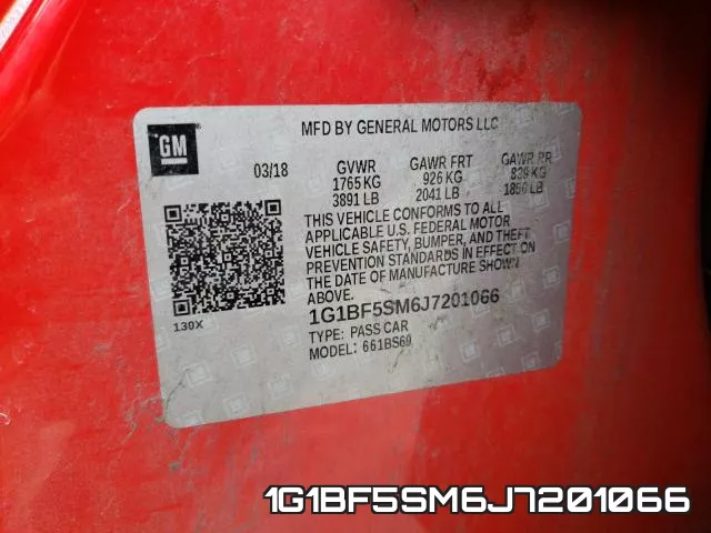 1G1BF5SM6J7201066 фото 2