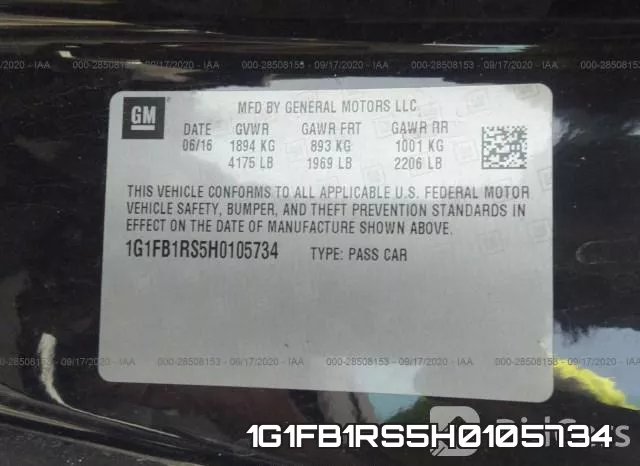 1G1FB1RS5H0105734 фото 10