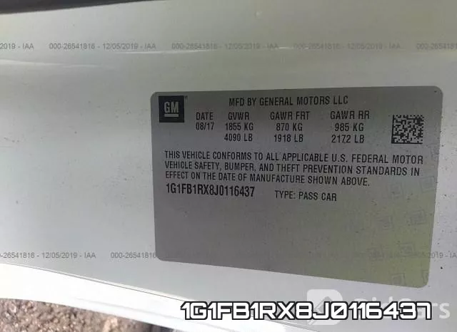 1G1FB1RX8J0116437 фото 10