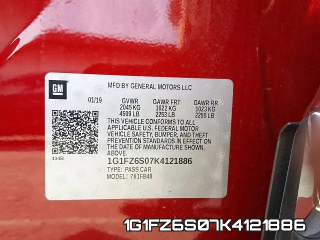 1G1FZ6S07K4121886 фото 2
