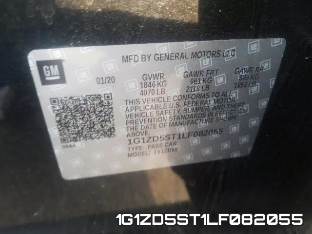1G1ZD5ST1LF082055 фото 2