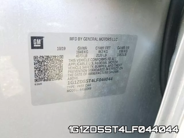 1G1ZD5ST4LF044044 фото 2