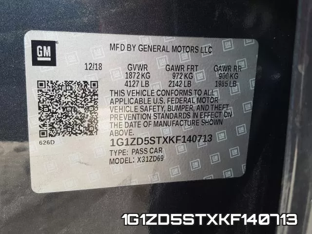 1G1ZD5STXKF140713 фото 2