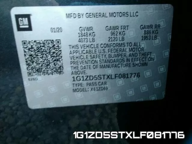 1G1ZD5STXLF081776 фото 2
