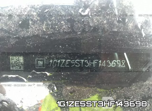 1G1ZE5ST3HF143698 фото 10