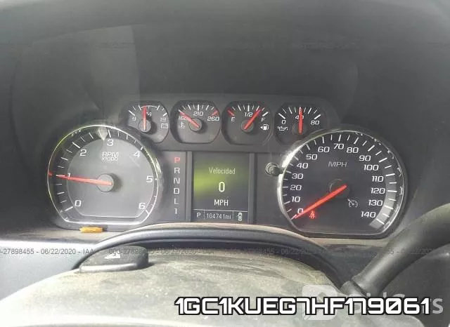 1GC1KUEG7HF179061 фото 8