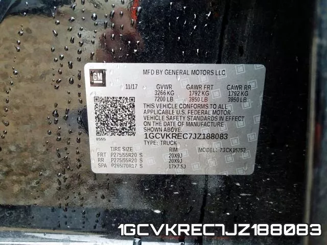 1GCVKREC7JZ188083 фото 2