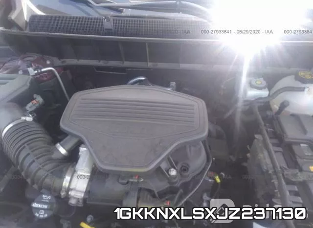 1GKKNXLSXJZ237130 фото 2