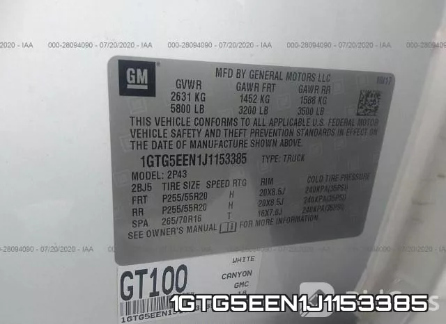 1GTG5EEN1J1153385 фото 10
