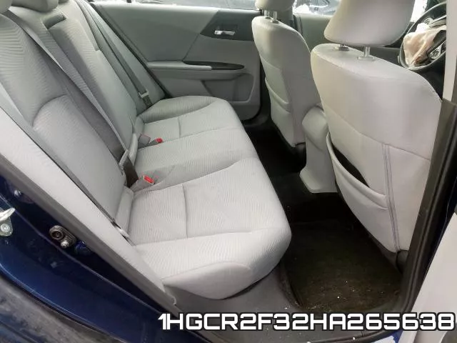 1HGCR2F32HA265638 фото 7