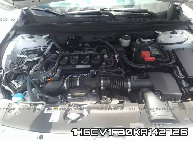 1HGCV1F30KA142725 фото 2