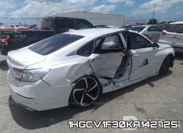 1HGCV1F30KA142725 фото 5