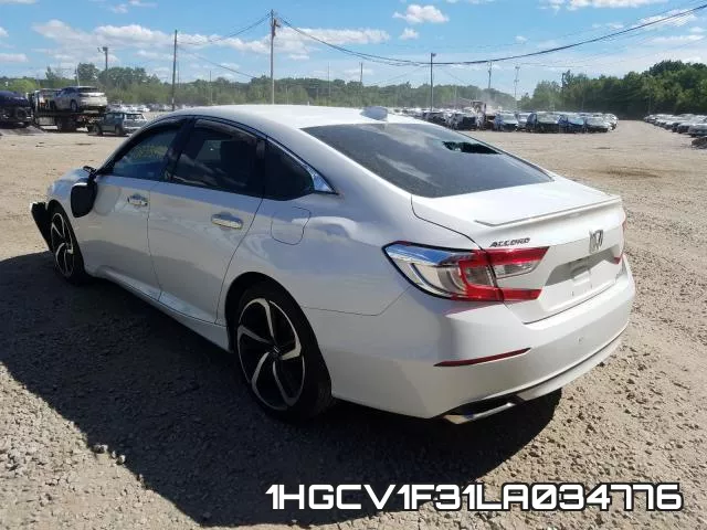 1HGCV1F31LA034776 фото 4