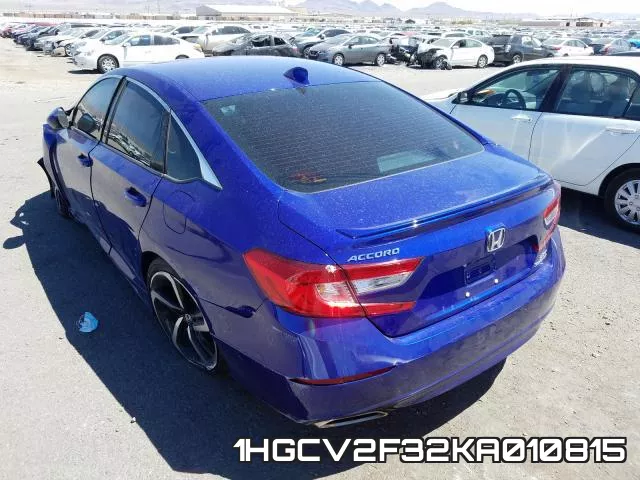 1HGCV2F32KA010815 фото 4