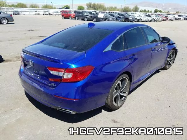 1HGCV2F32KA010815 фото 5