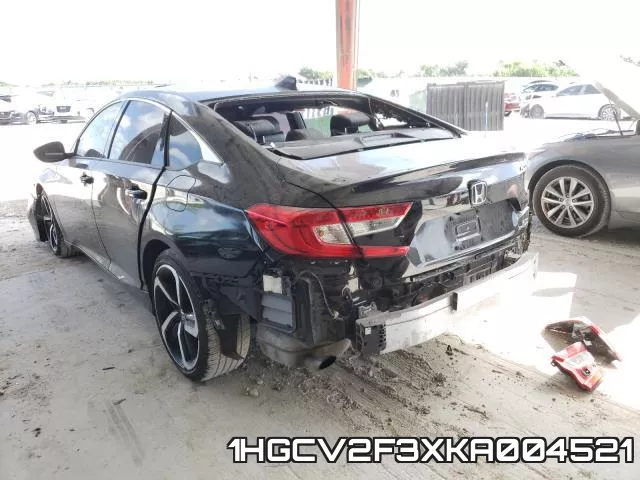 1HGCV2F3XKA004521 фото 4