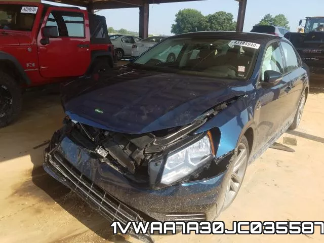 1VWAA7A30JC035587 фото 3