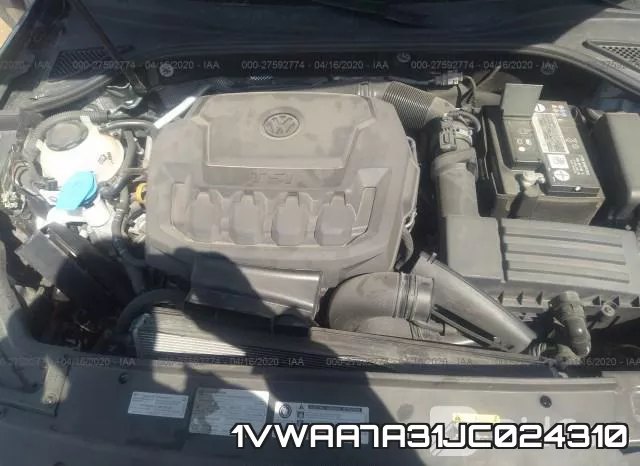 1VWAA7A31JC024310 фото 2