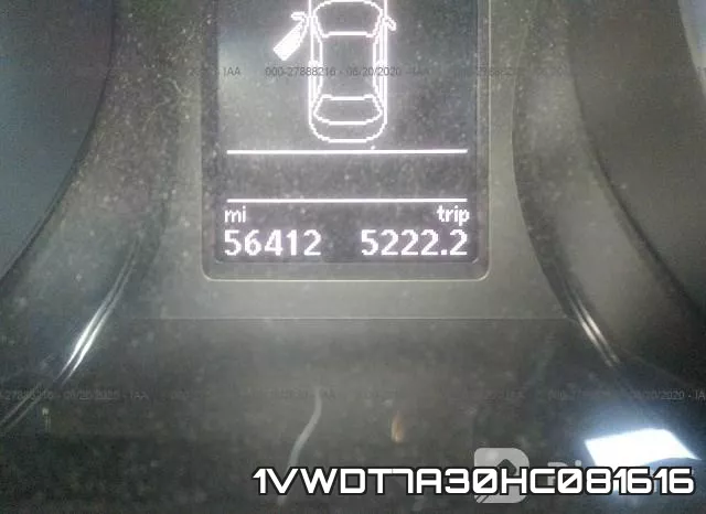 1VWDT7A30HC081616 фото 8
