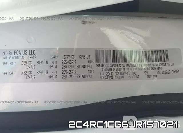 2C4RC1CG6JR157021 фото 10