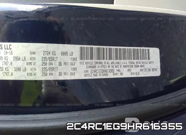 2C4RC1EG9HR616355 фото 10