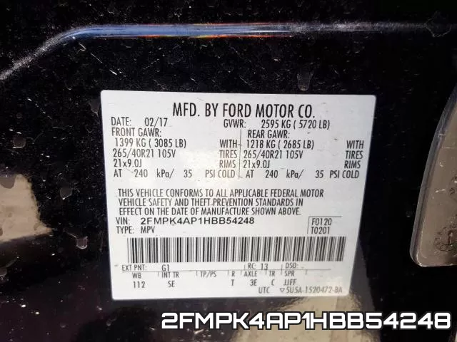 2FMPK4AP1HBB54248 фото 2