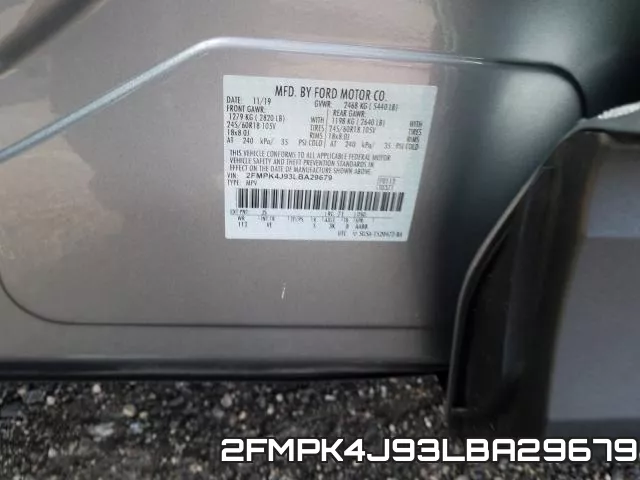 2FMPK4J93LBA29679 фото 2