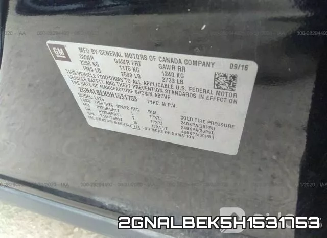 2GNALBEK5H1531753 фото 10