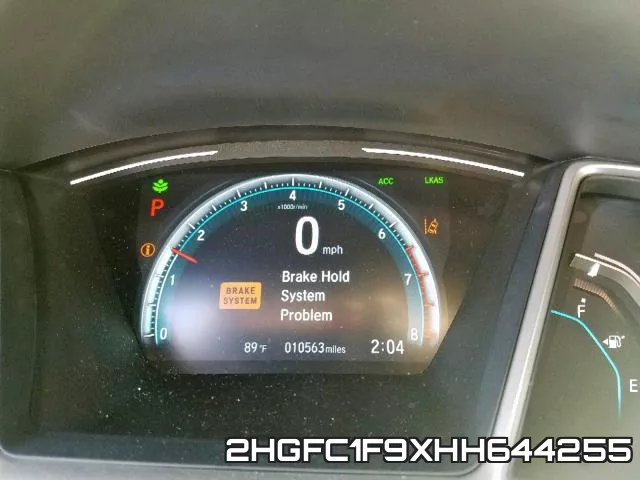 2HGFC1F9XHH644255 фото 9
