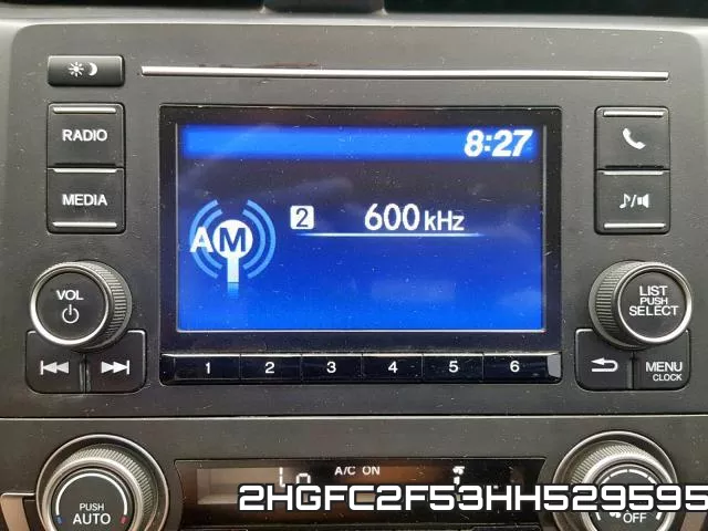 2HGFC2F53HH529595 фото 10
