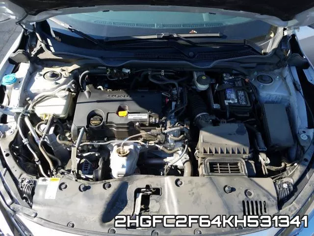 2HGFC2F64KH531341 фото 8