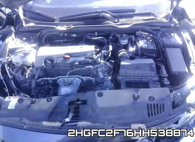 2HGFC2F76HH538874 фото 2