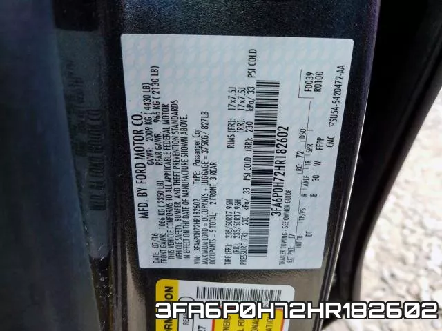 3FA6P0H72HR182602 фото 2