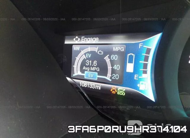 3FA6P0RU9HR374104 фото 8