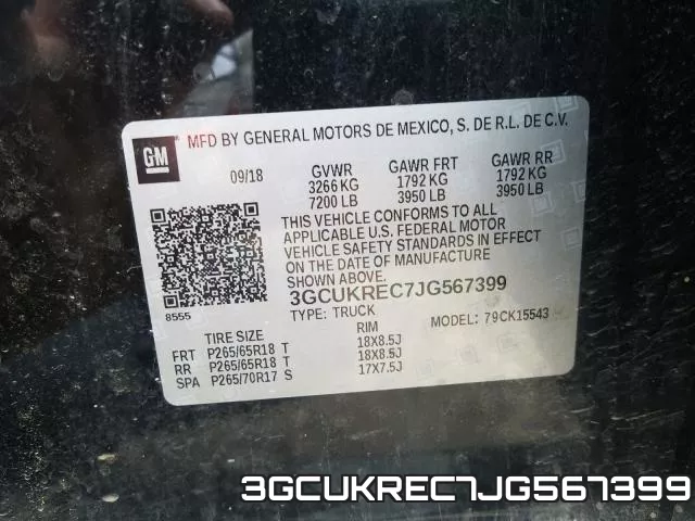 3GCUKREC7JG567399 фото 2