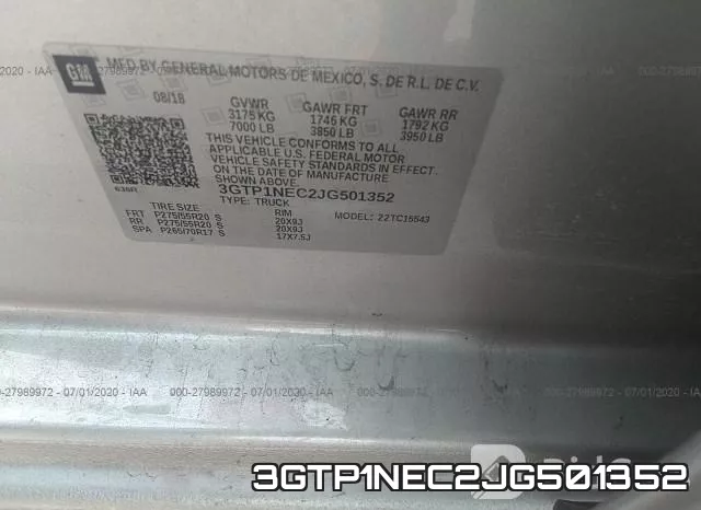 3GTP1NEC2JG501352 фото 10