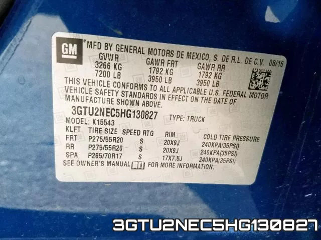3GTU2NEC5HG130827 фото 2