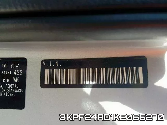 3KPF24AD1KE065270 фото 2