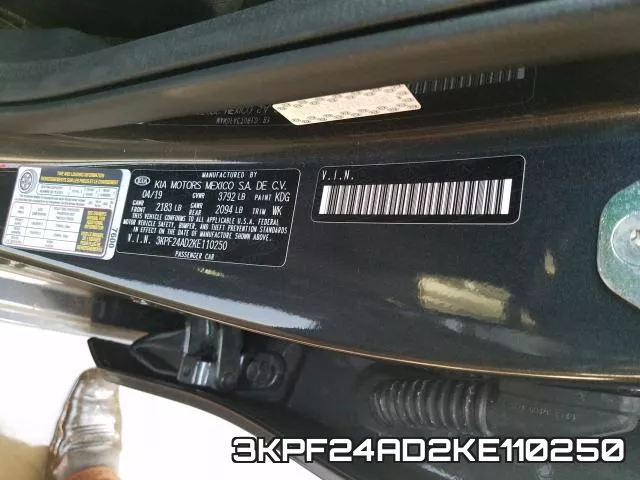 3KPF24AD2KE110250 фото 2
